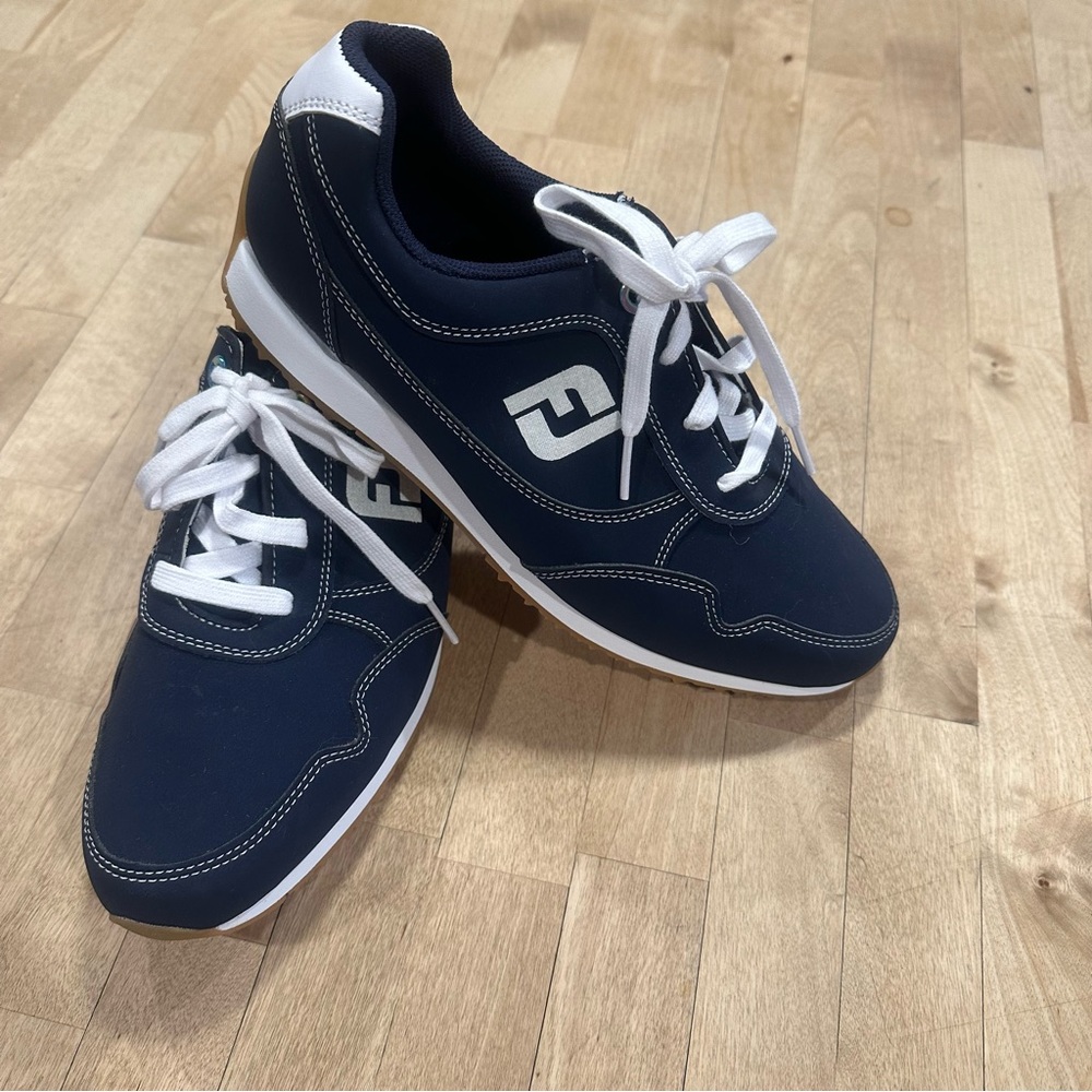FootJoy Sport Retro Spikeless Blue Golf Shoes 92387 Women's Size 9M